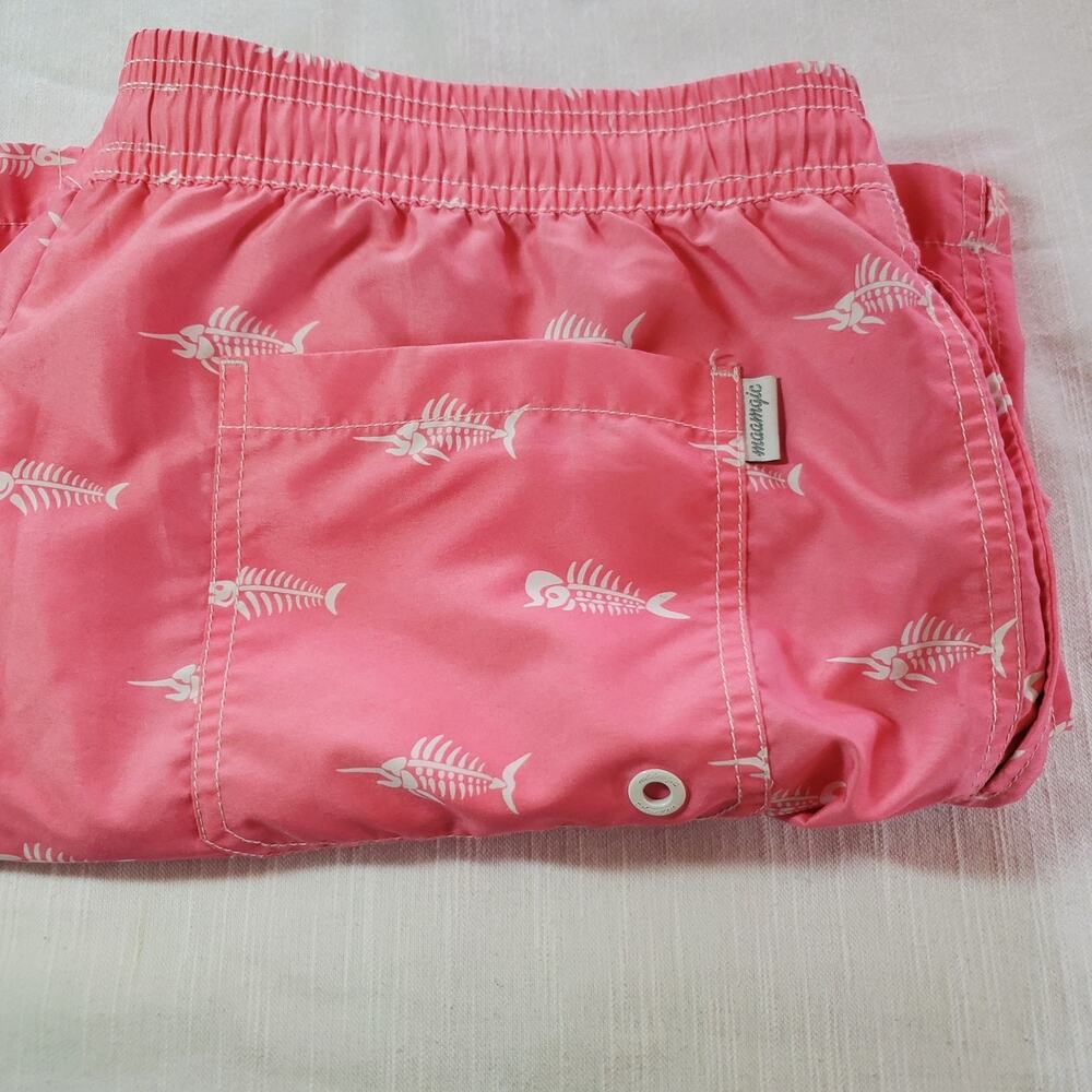 Maamgic Swim Trunks/Shorts | Men's | Pink | XL - 5" Inseam